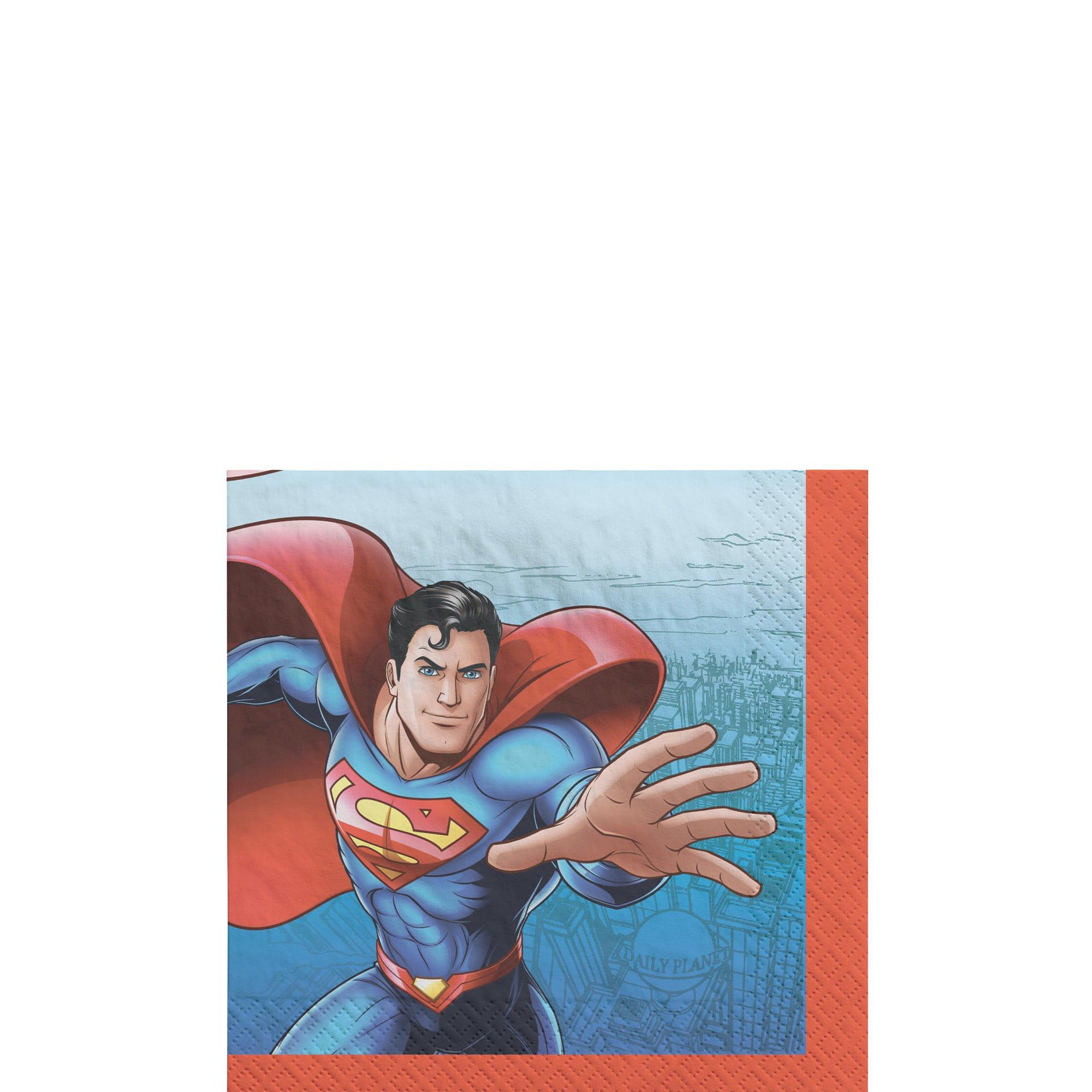 Superman Beverage Napkins, 16ct, Assorted Options - Image 2