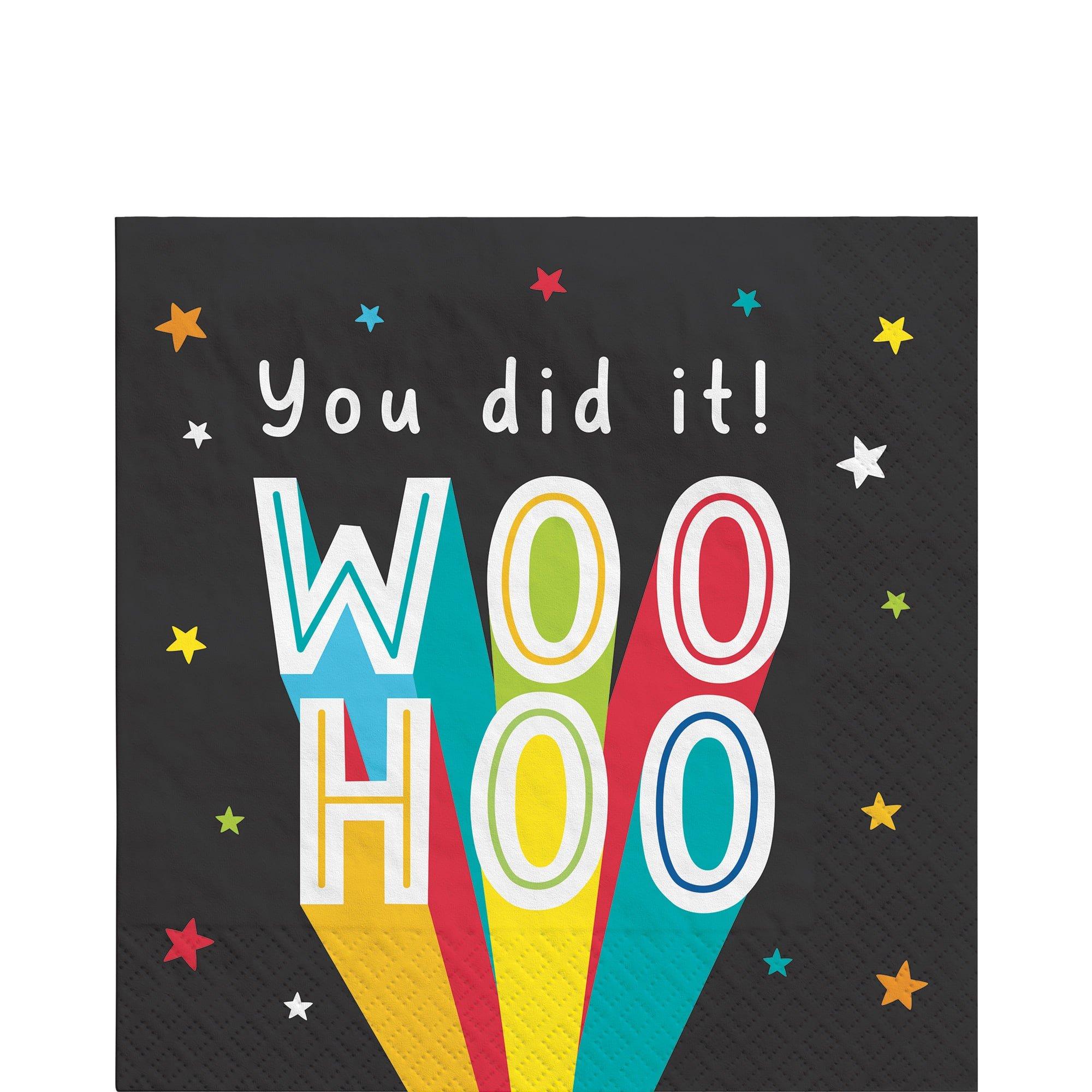 Grad Fun Paper Lunch Napkins, 16ct, Assorted Options - Image 2