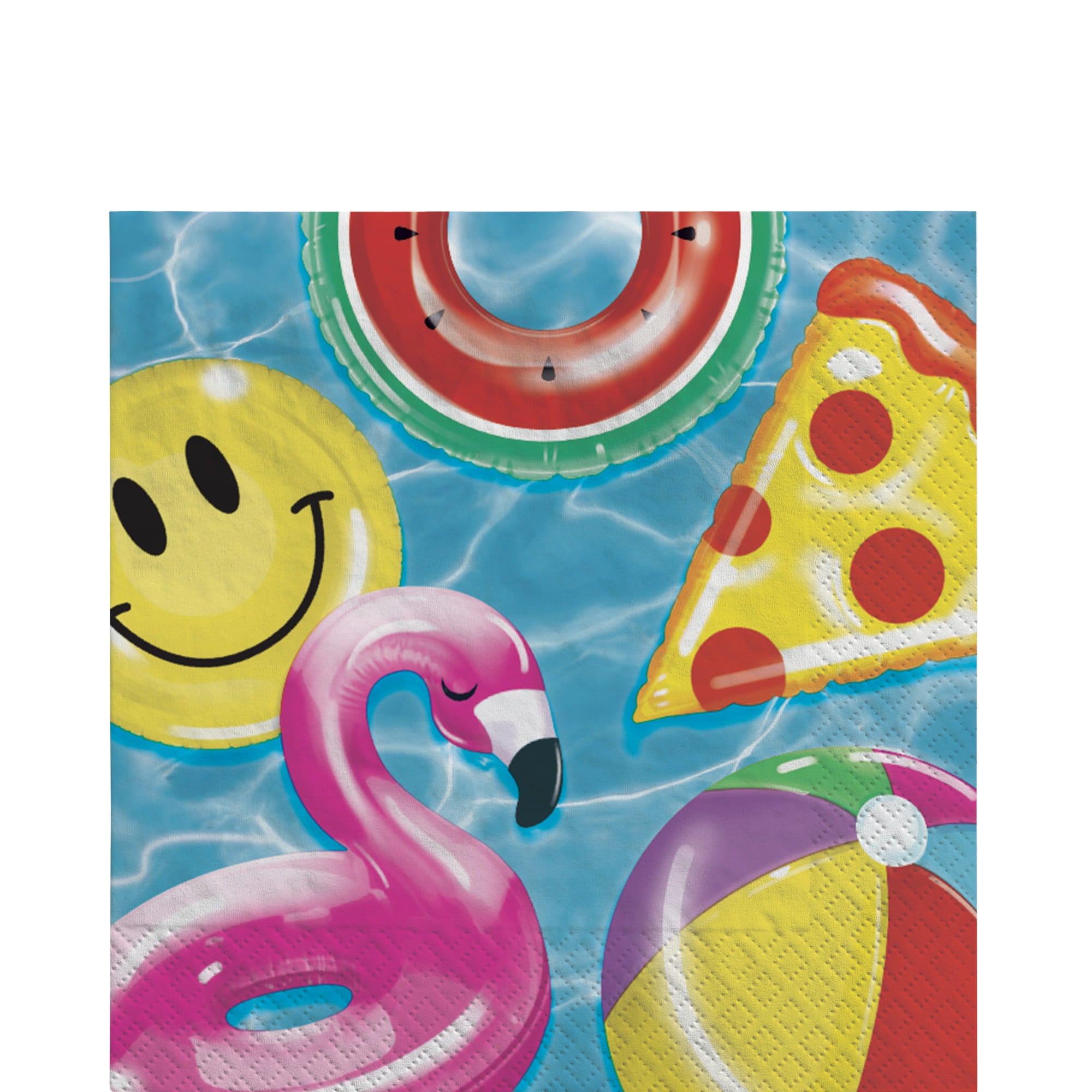 Cool Pool Party Paper Lunch Napkins, 6.5in, 16ct - Image 2