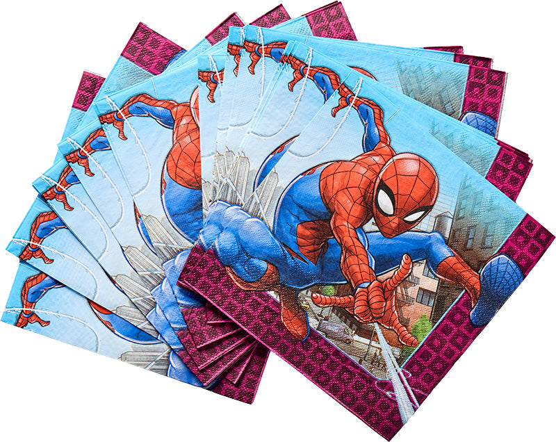 Spider-Man Webbed Wonder Lunch Napkins 16ct