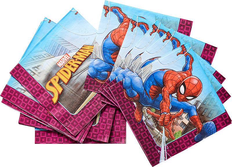 Spider-Man Webbed Wonder Lunch Napkins 16ct - Image 2