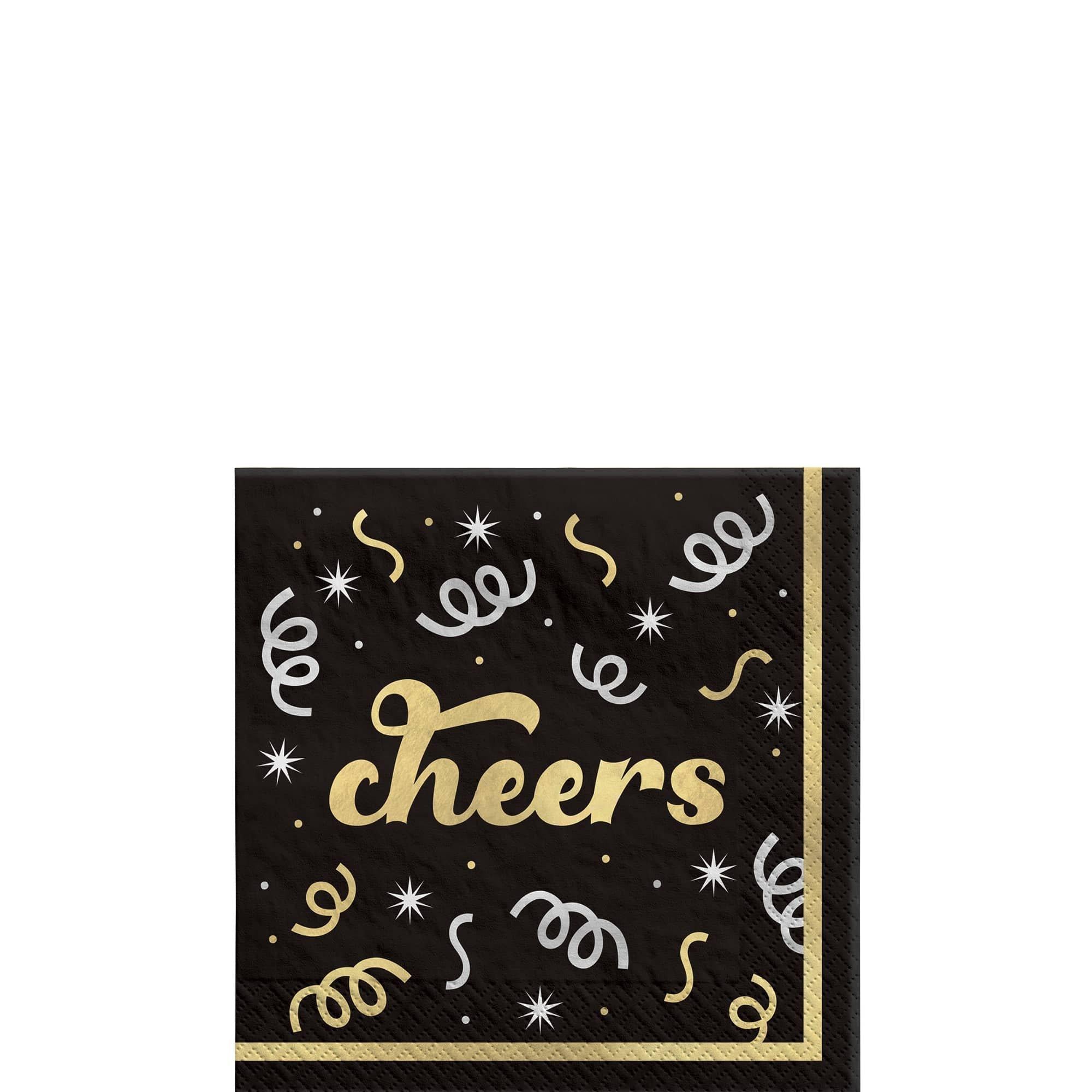 Midnight Cheer NYE Napkin, Assorted Options - Image 2