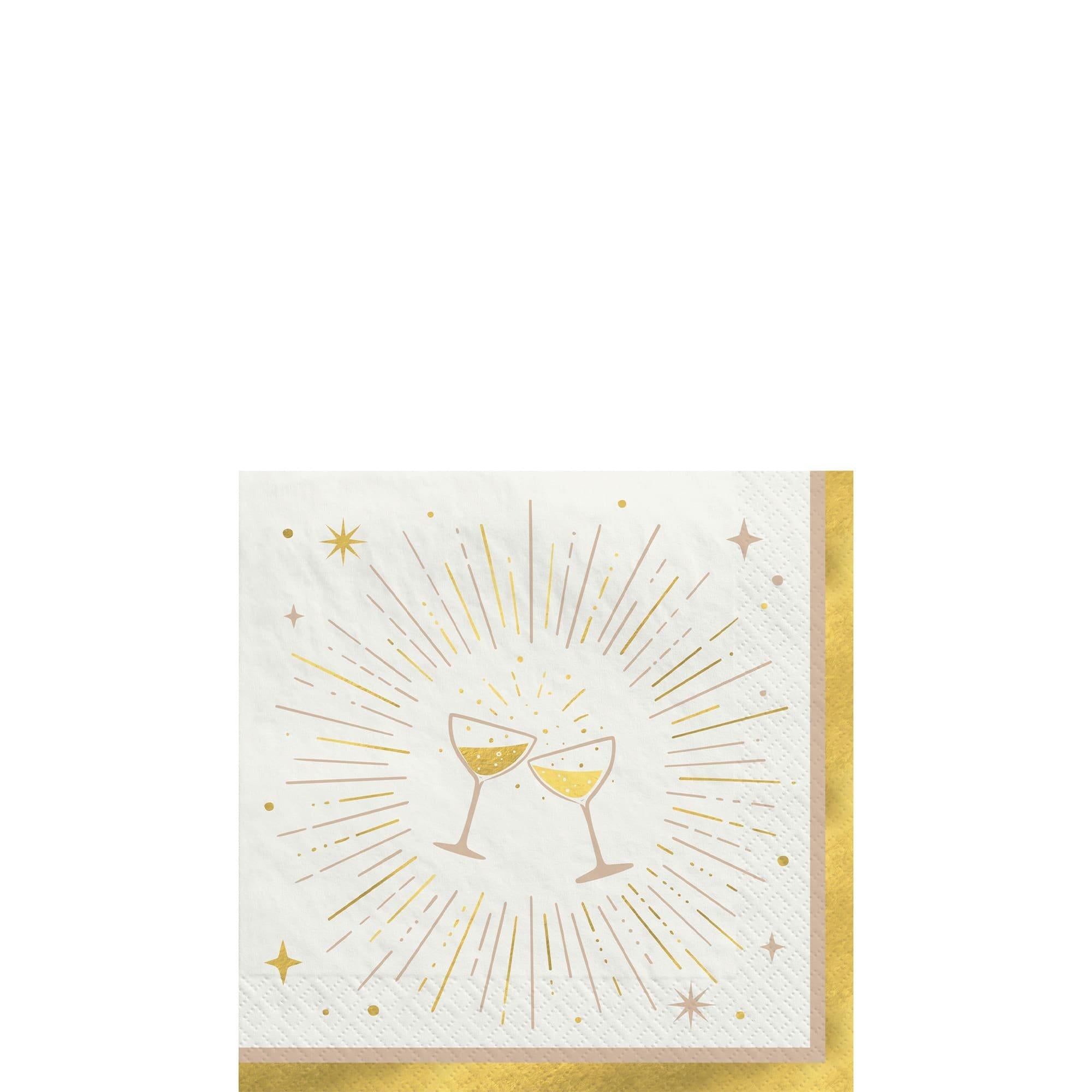 Golden Soiree NYE Napkin, Assorted Options - Image 2