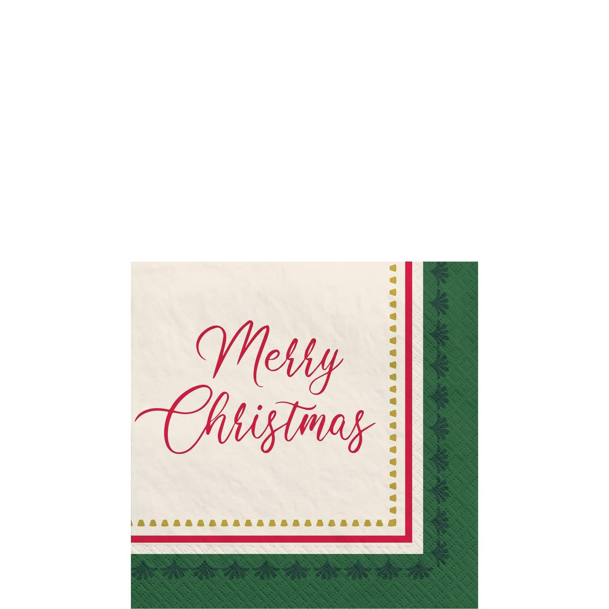 Elegant Evergreen Napkins, 16ct (Beverage, Lunch, or Guest Towel), Assorted Options - Image 2