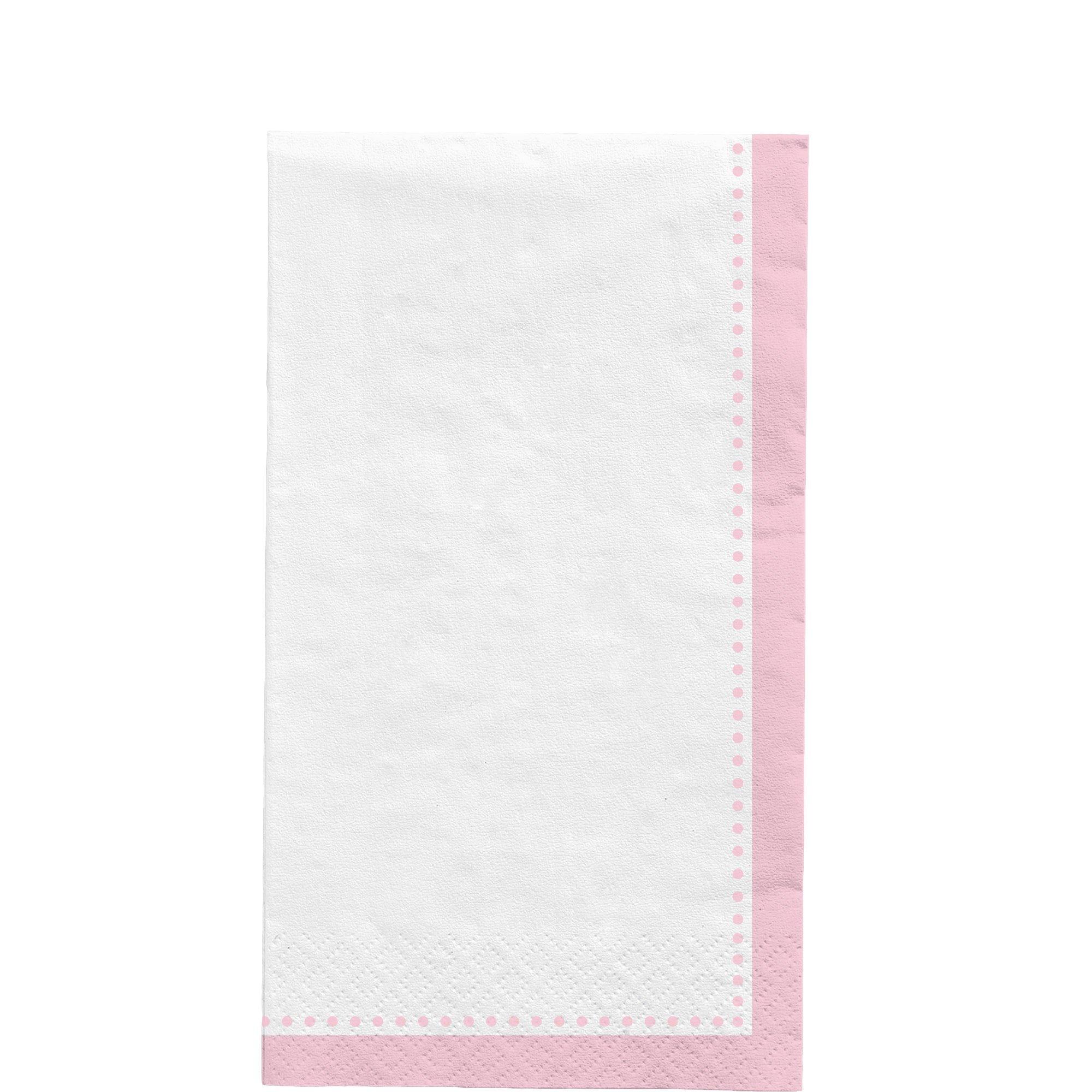 Pink Border Premium Guest Towels, 20ct, Assorted Colors - Image 2