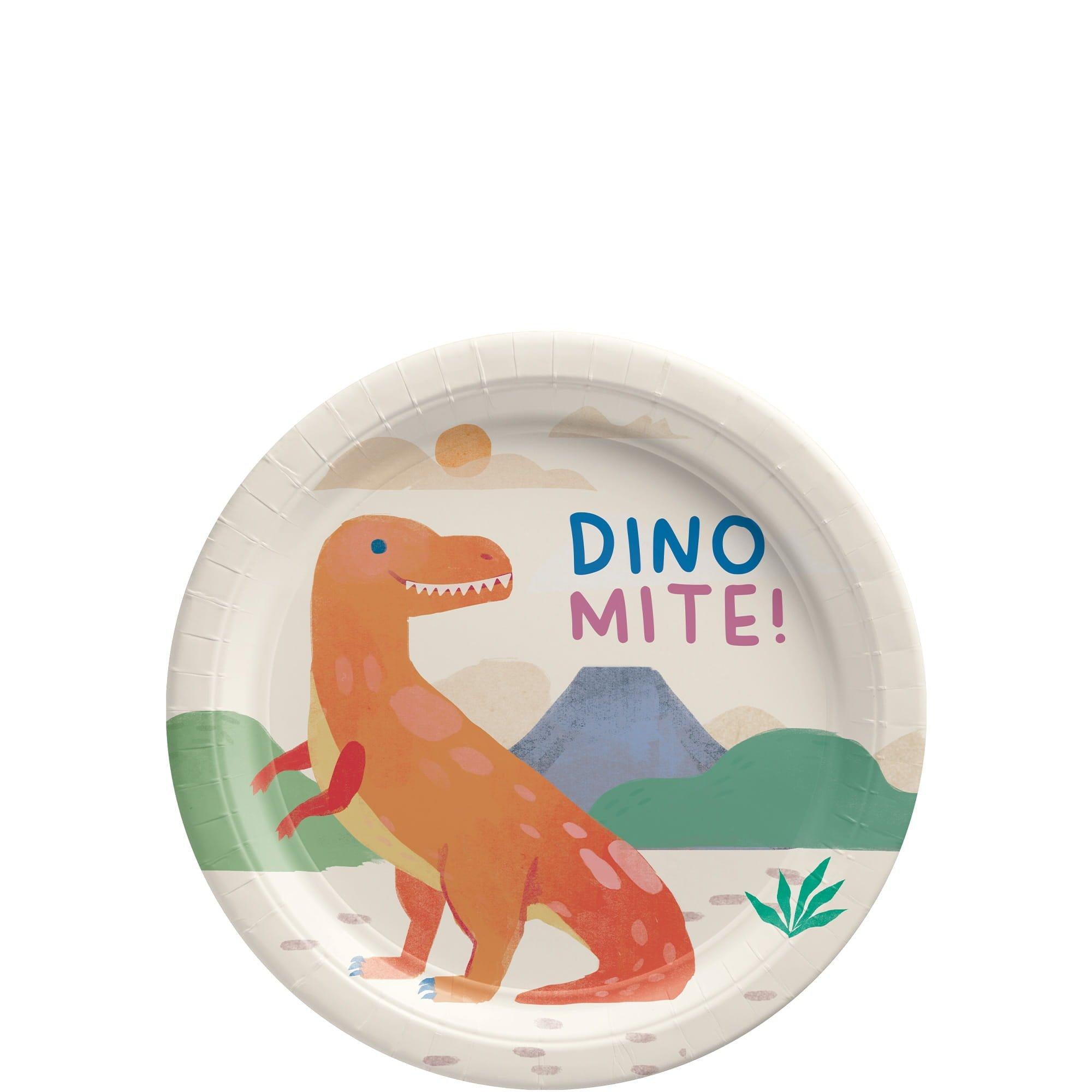 Diggin Dinos Paper Plate, 8ct, Assorted Options - Image 2