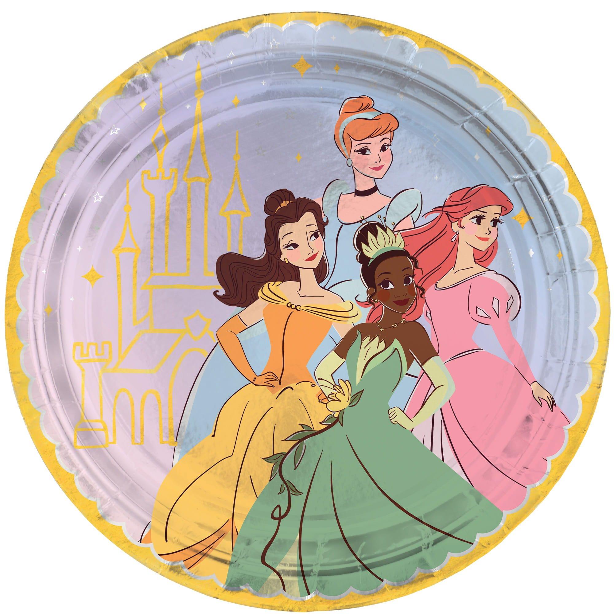 Disney Princess Once Upon A Time Paper Plates, 8ct, Assorted Options - Image 2