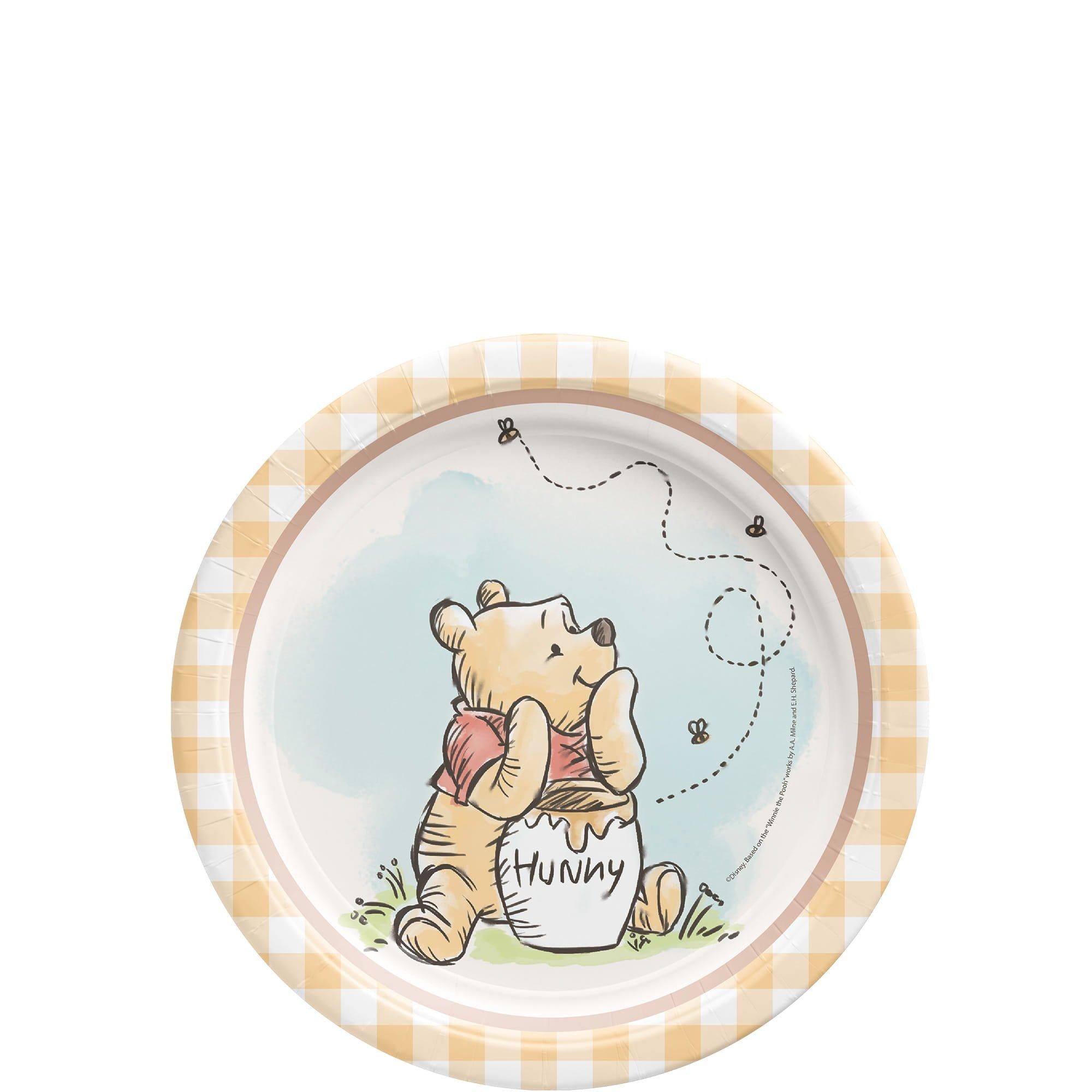 Winnie the Pooh Paper Dessert Plate, 8ct, Assorted Options - Image 2