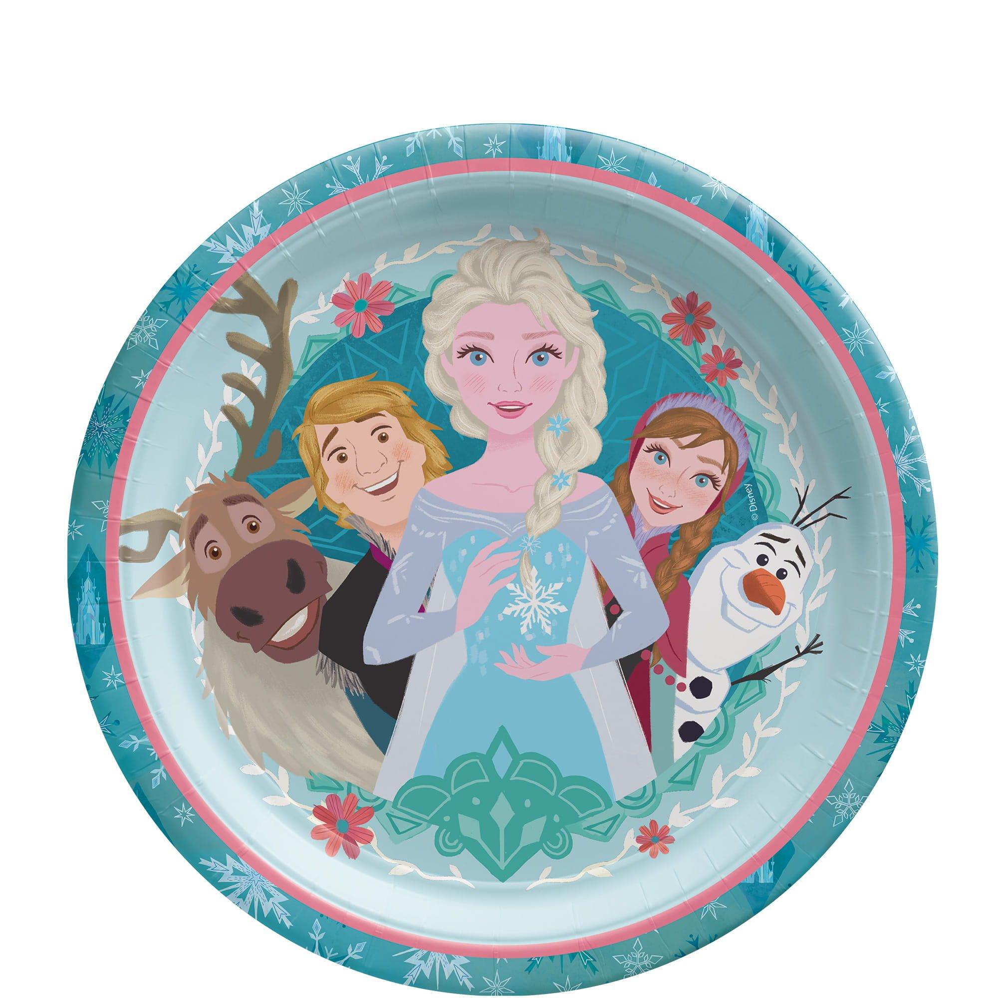 Frozen Paper Plates, 8ct Dessert or Lunch, Assorted Options - Image 2