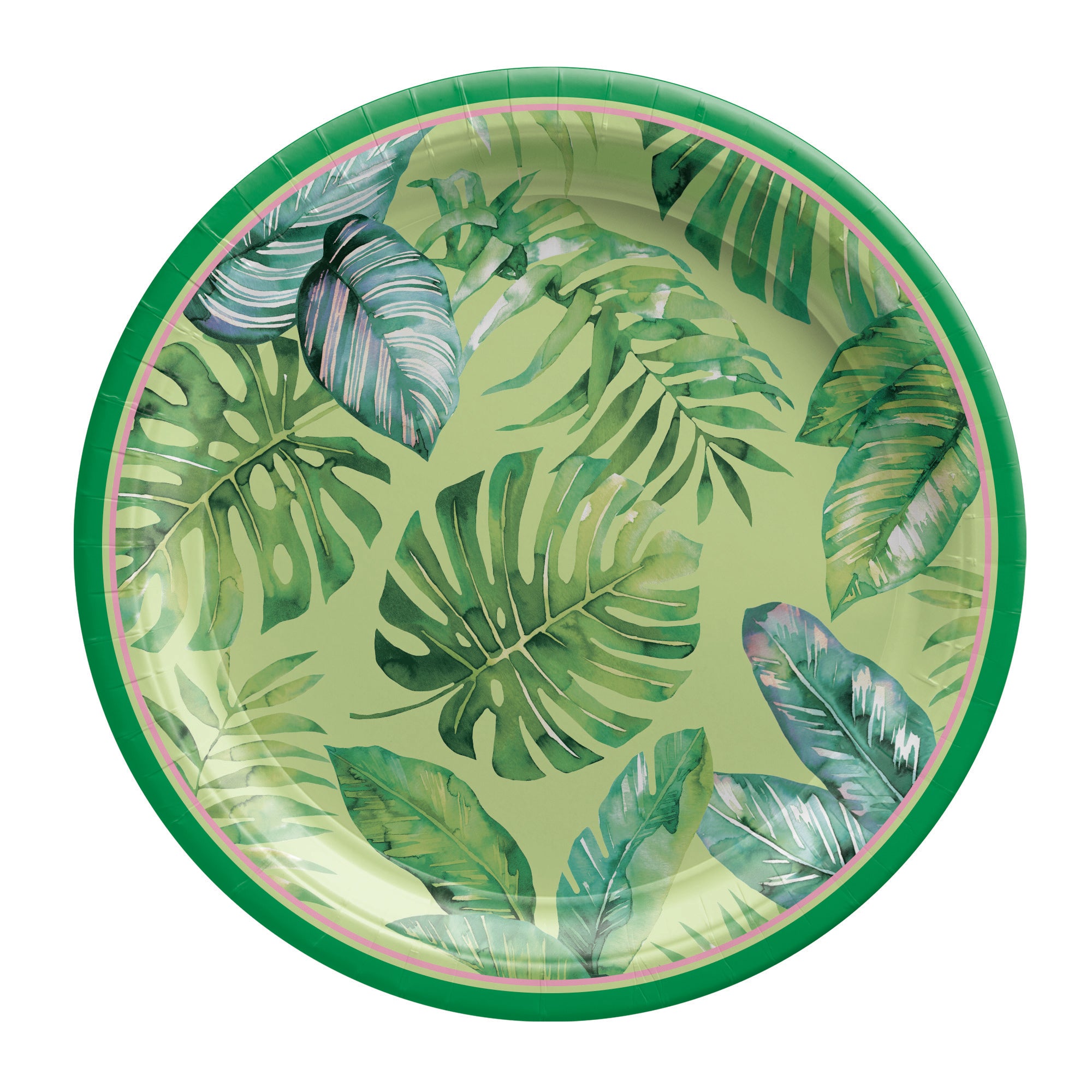 Royal Palm Paper Lunch Plates, 8ct - Image 2