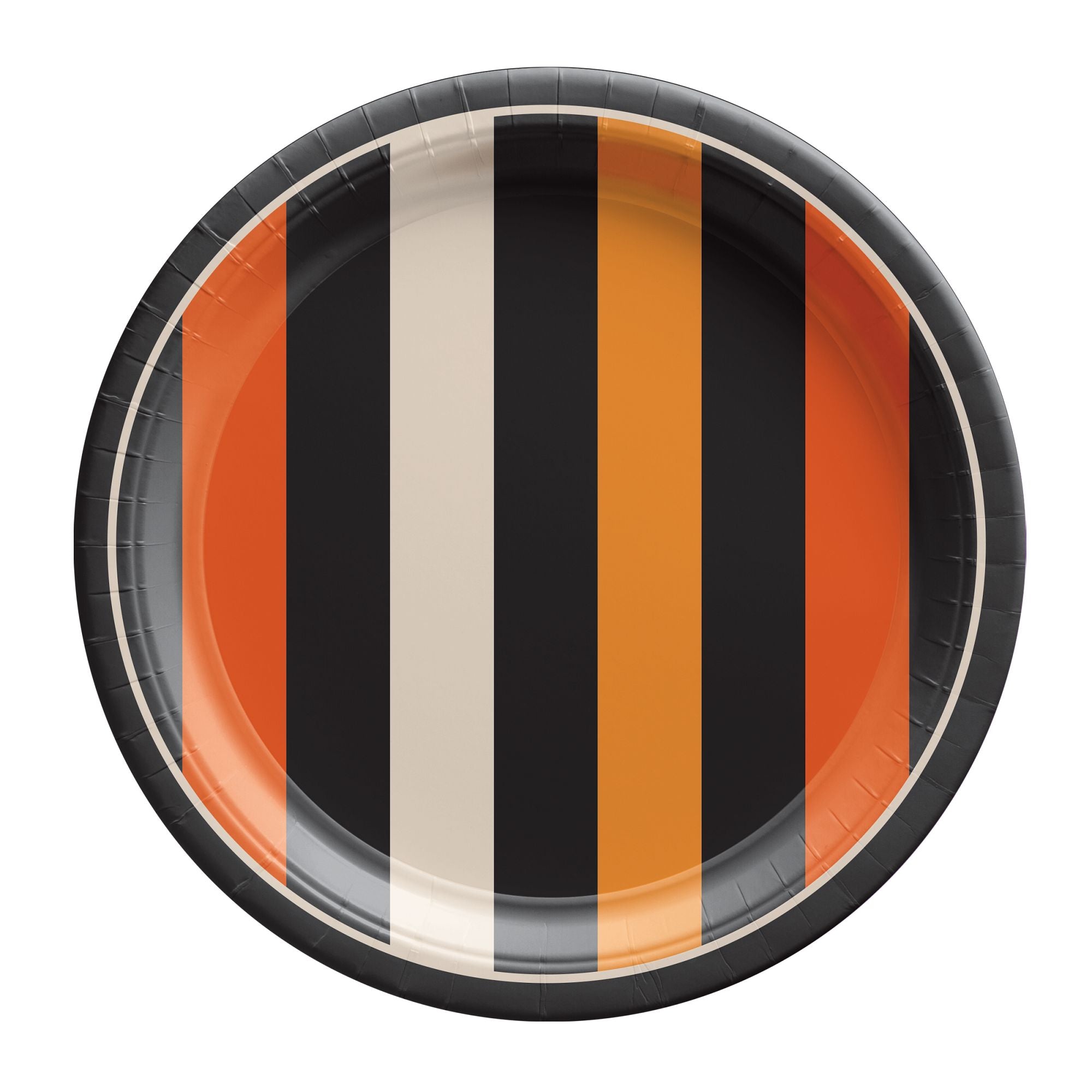 Boo Bash Striped Lunch Plates, 9in, 8ct - Image 2
