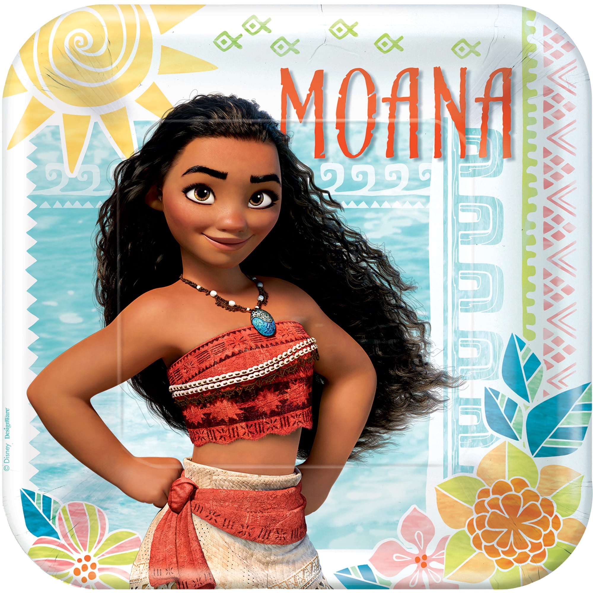 Moana Plates 8ct, Assorted Options - Image 2