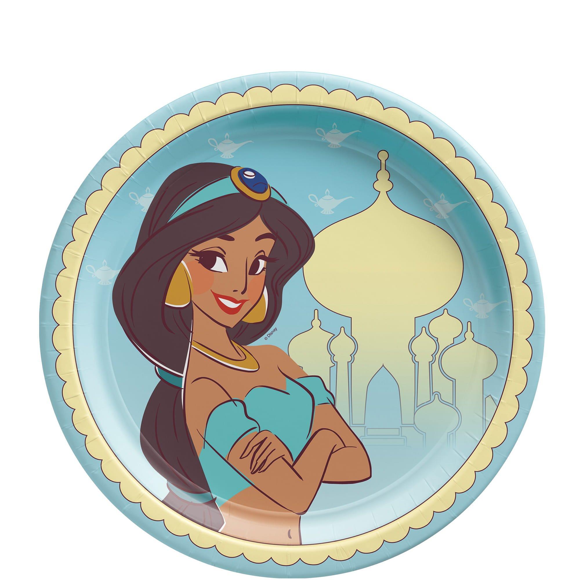 Disney Jasmine Once Upon A Time Paper Lunch Plate, 8ct, Assorted Options - Image 2