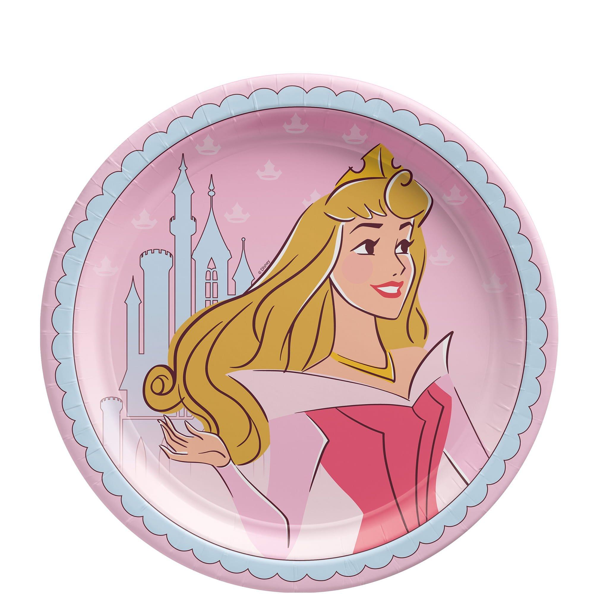 Disney Aurora Once Upon A Time Paper Lunch Plate, 8ct, Assorted Options - Image 2