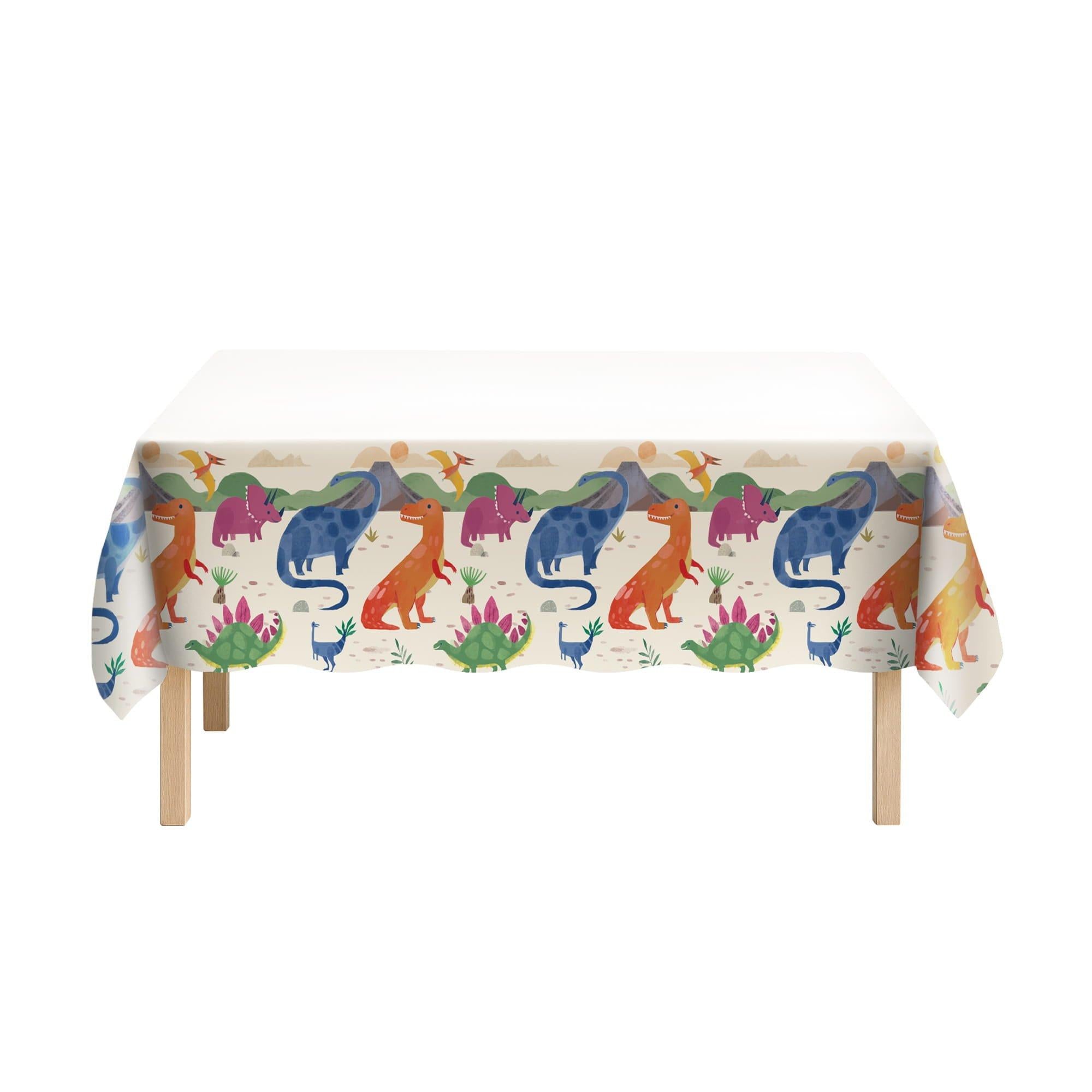 Diggin Dinos Plastic Table Cover, 54in x 96in - Image 2