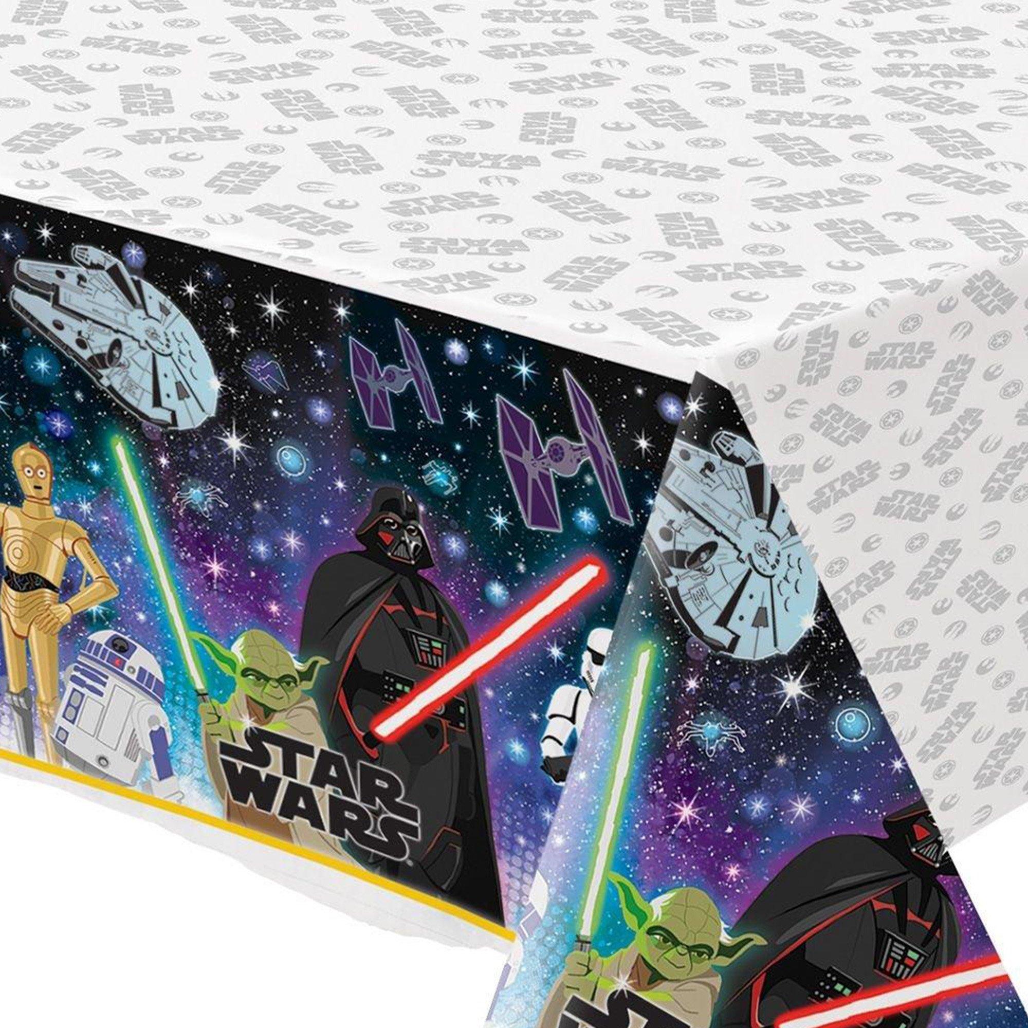 Star Wars Galaxy of Adventures Plastic Table Cover, 54in x 96in - Image 2