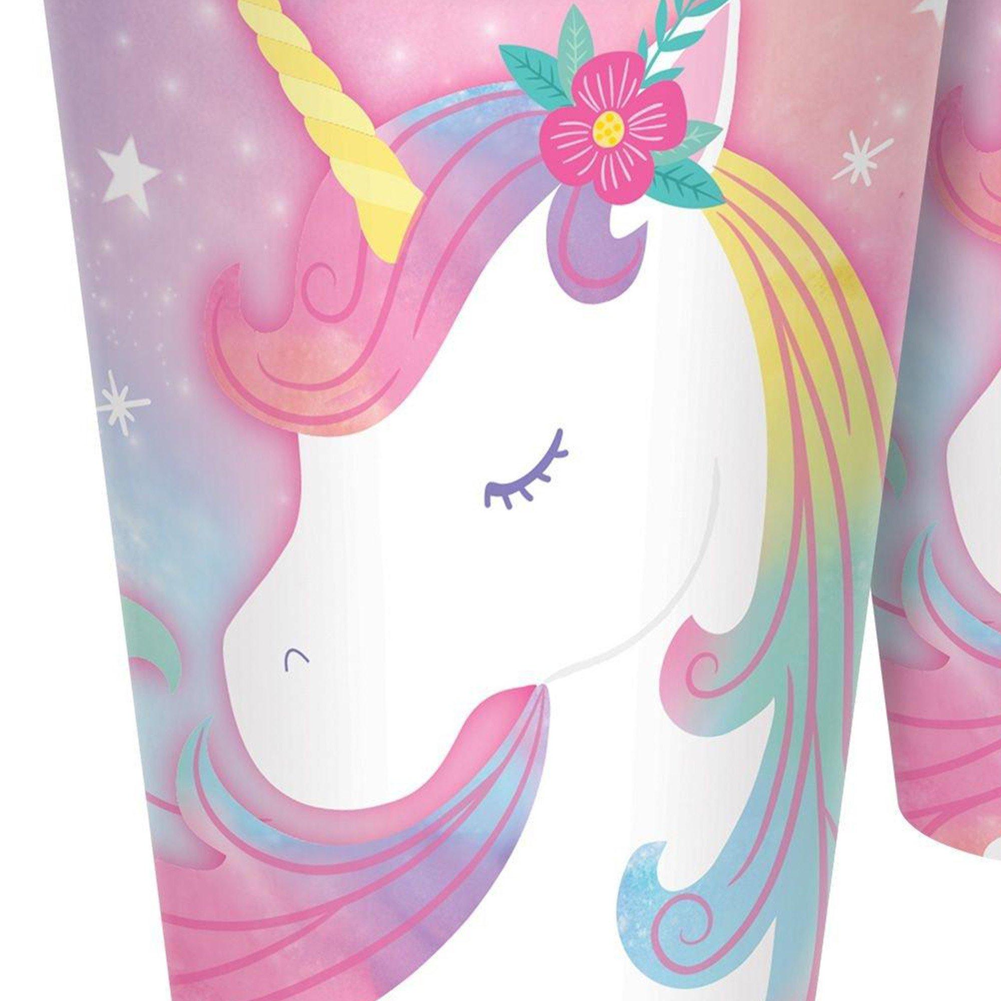 Enchanted Unicorn Paper Cups, 9oz, 8ct - Image 2