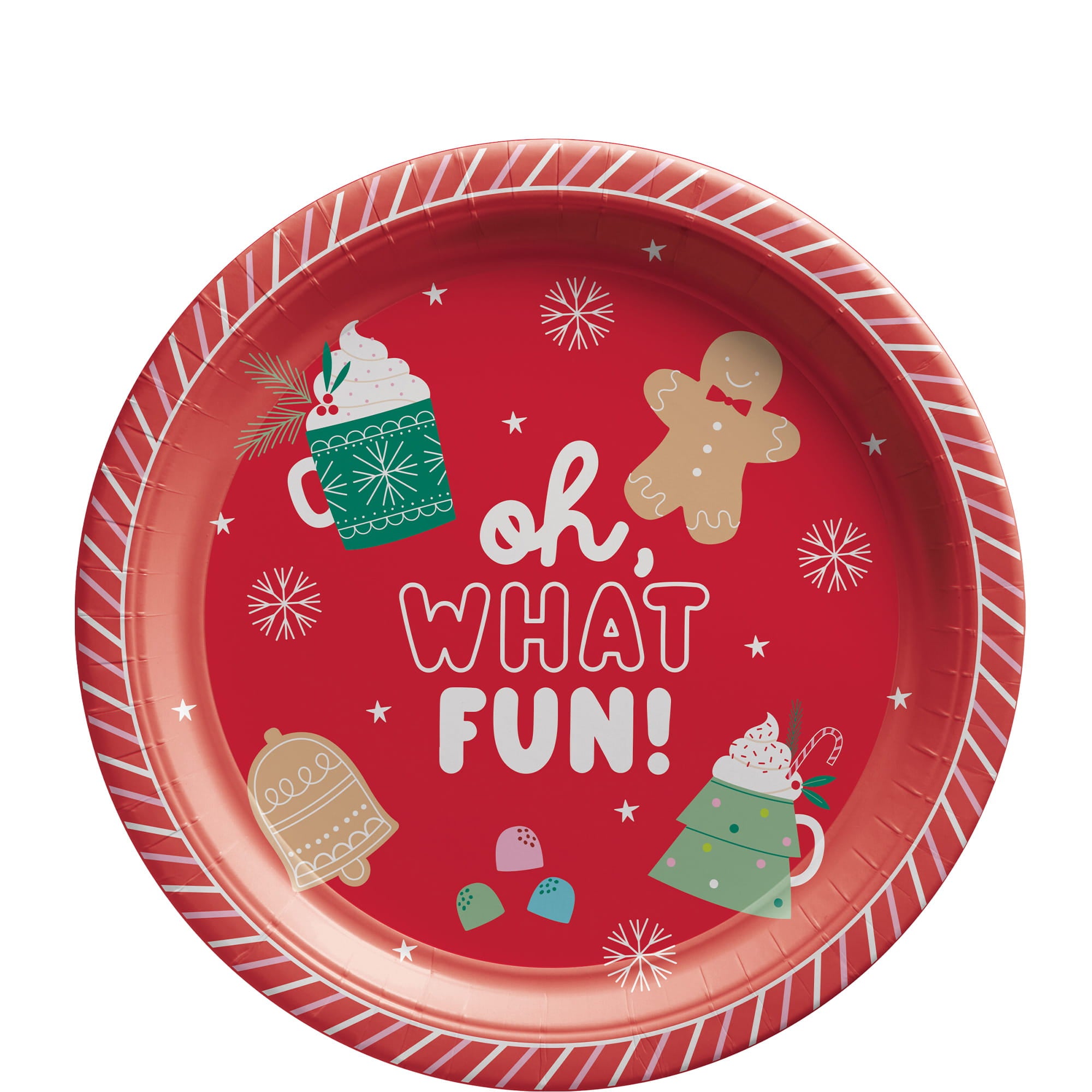 Sweet Season Christmas Dinner Plates, 8ct, Assorted Options - Image 2