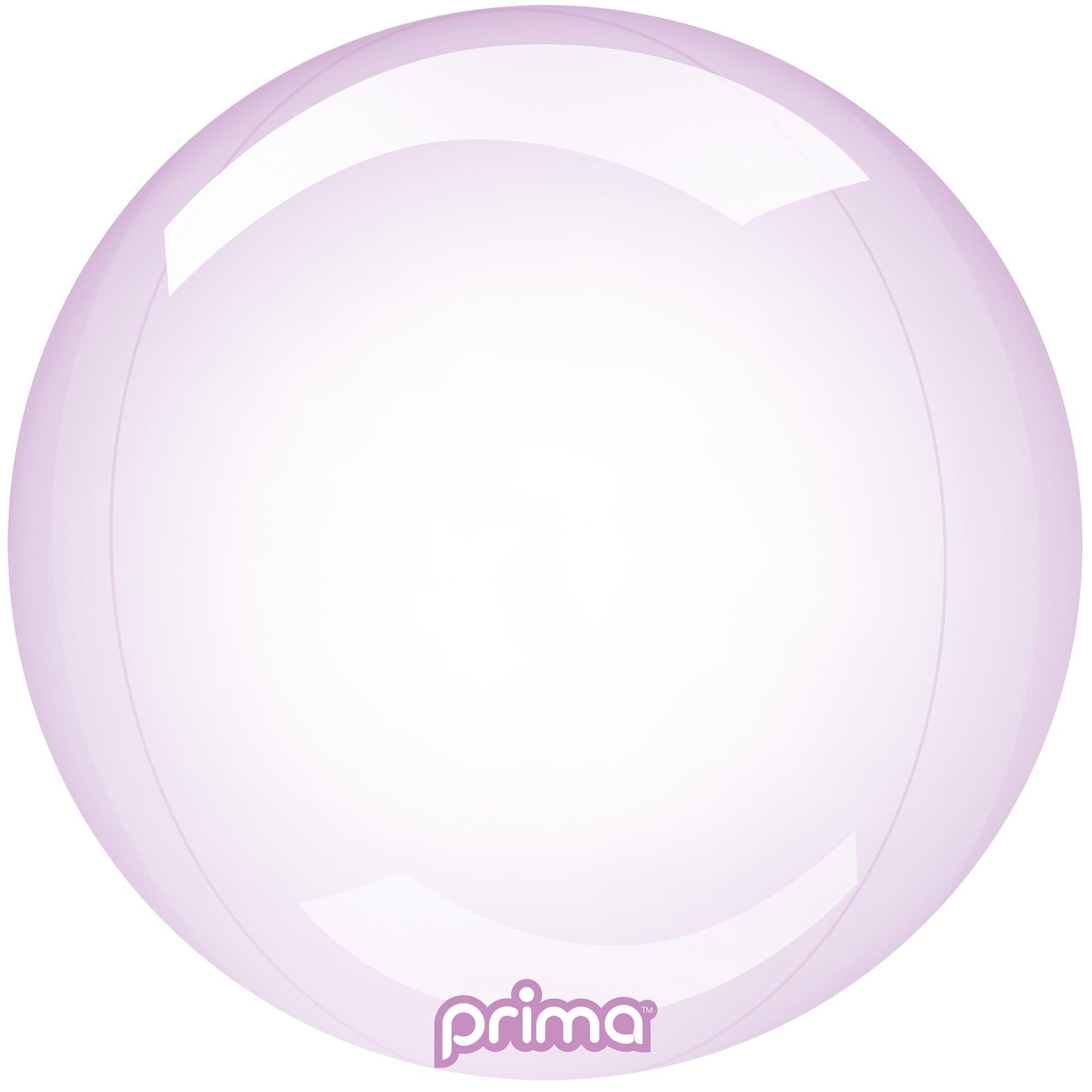 Clear Pastel Plastic Balloon, 18in - Crystal Clearz, Assorted Colors