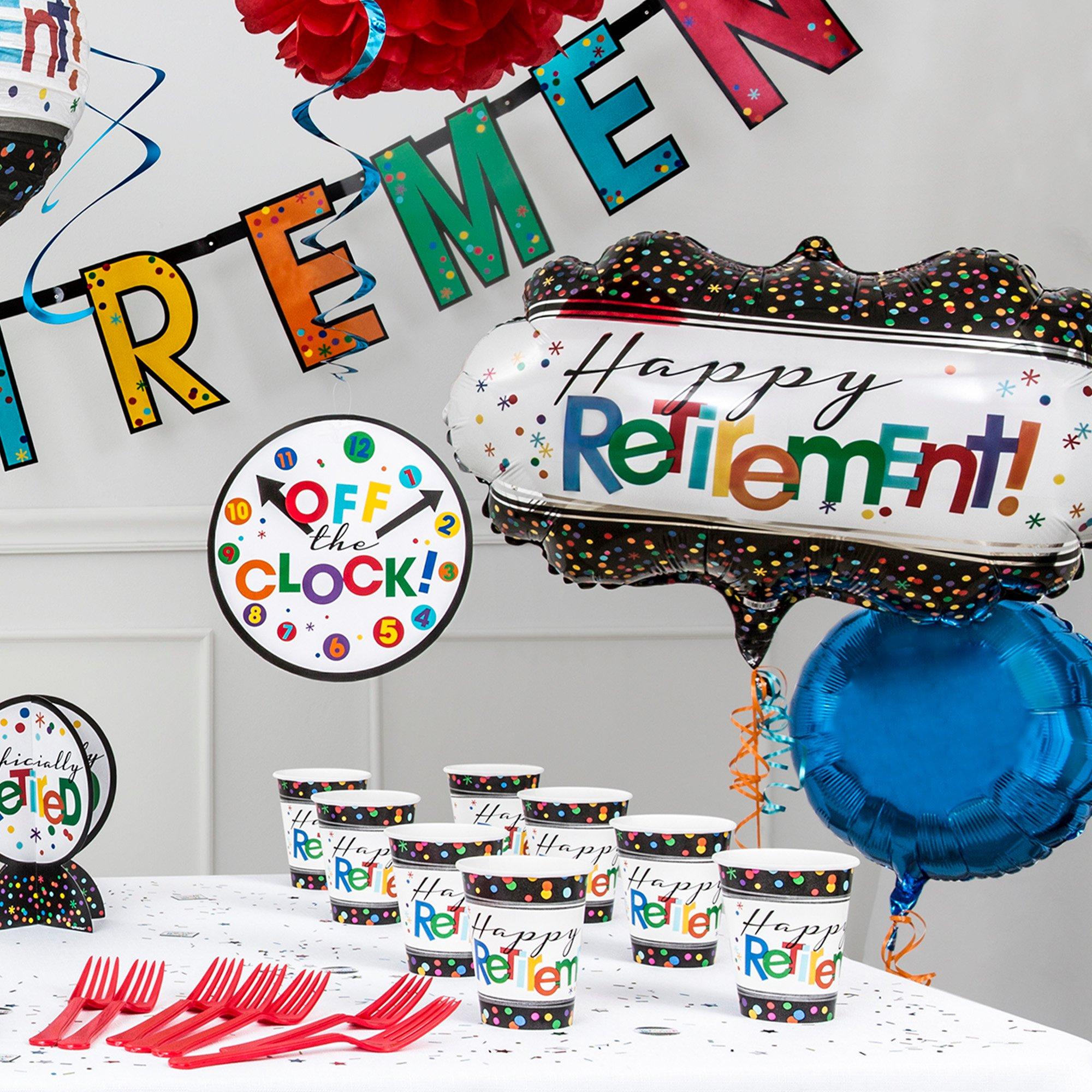Officially Retired Foil Balloon Bouquet, 5pc - Image 2