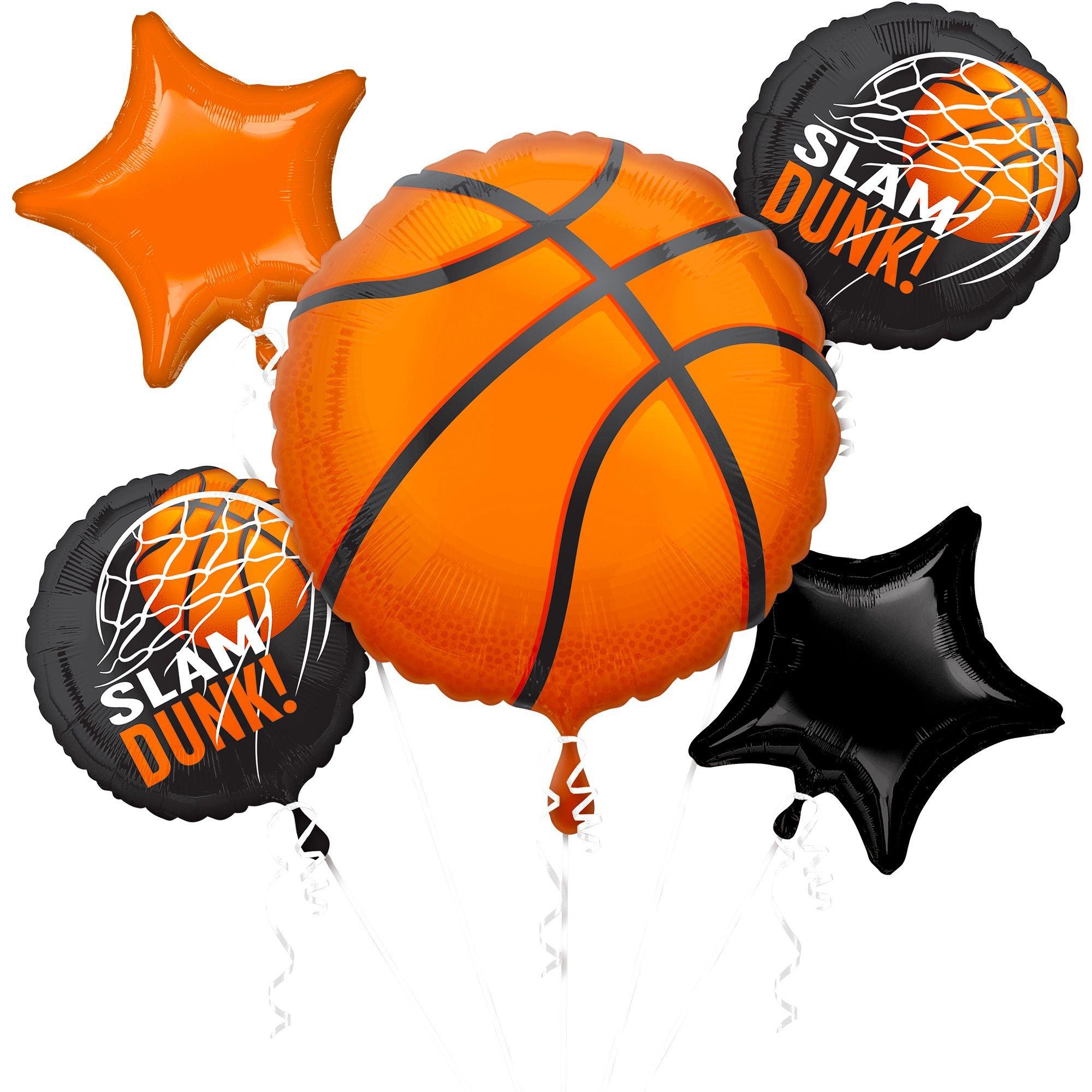 Nothin’ But Net Foil Balloon Bouquet, 5pc