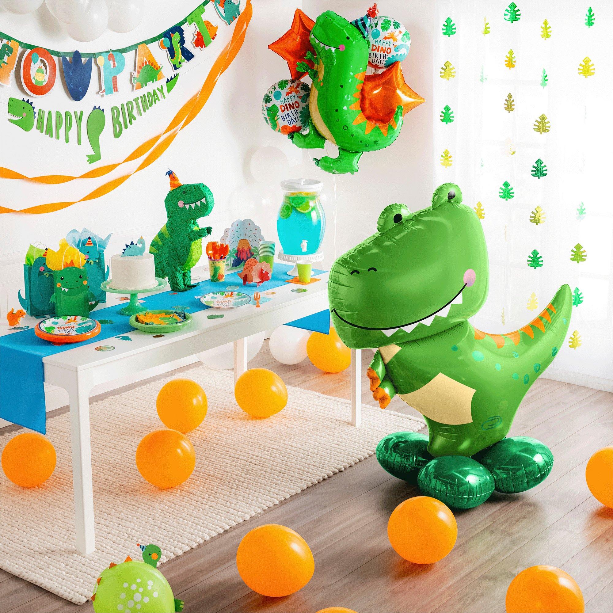 Dino-Mite Birthday Balloon Bouquet, 5pc - Image 2
