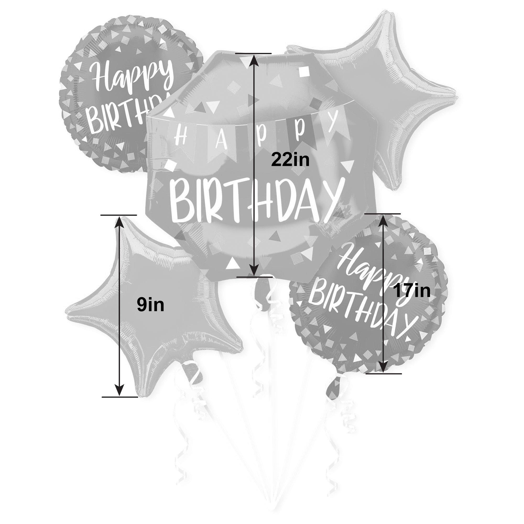 A Reason to Celebrate Balloon Bouquet, 5pc - Image 2