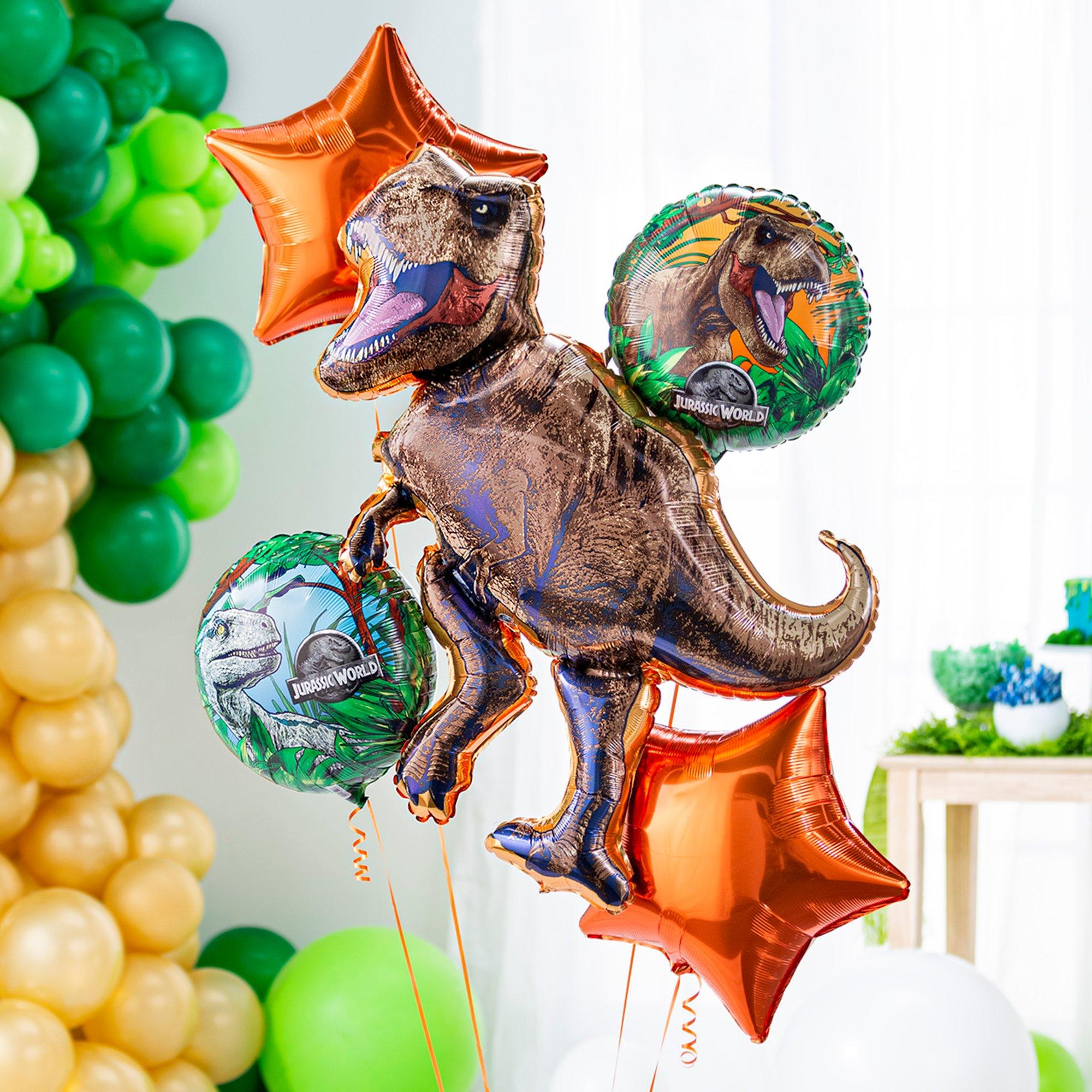 T-Rex Foil Balloon, 31in - Jurassic World - Image 2