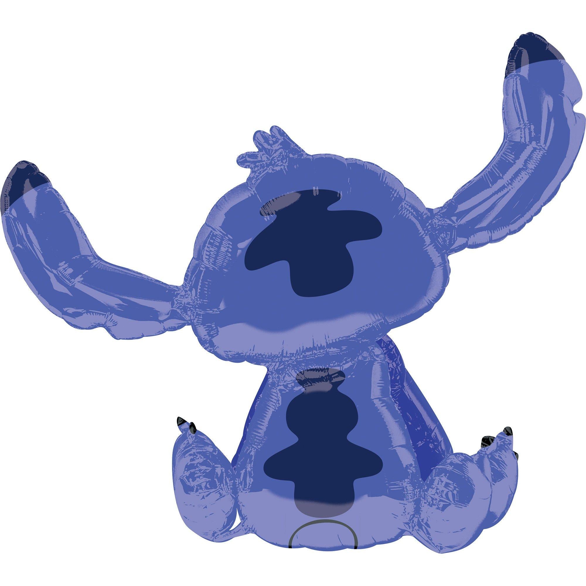 Gliding Stitch Foil Balloon, 34in x 38in - Disney Lilo & Stitch - Image 2