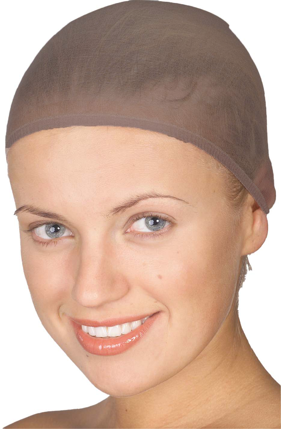 Adult Light Brown Nylon Wig Cap