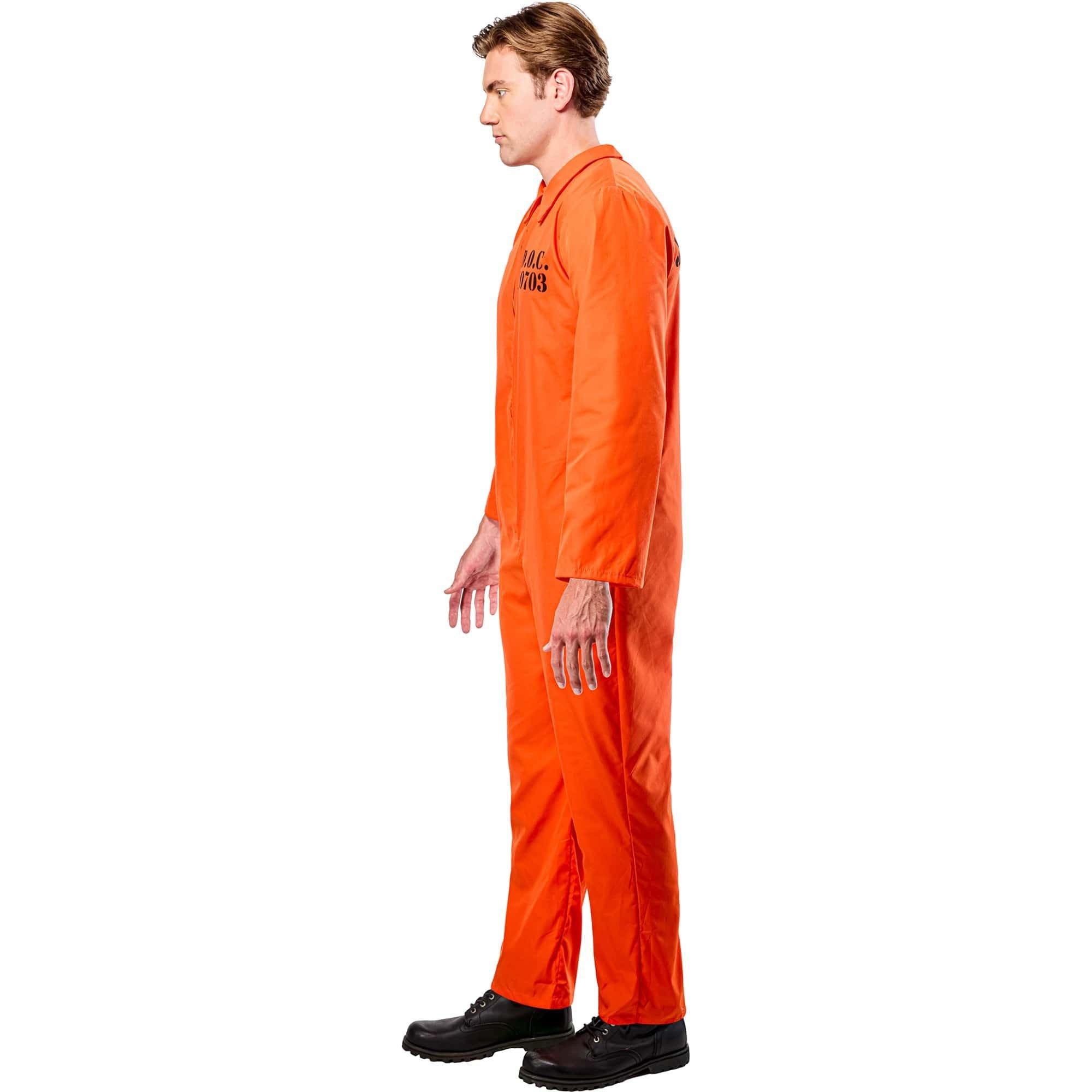 Orange Jailbird Costume, Adult - Image 2