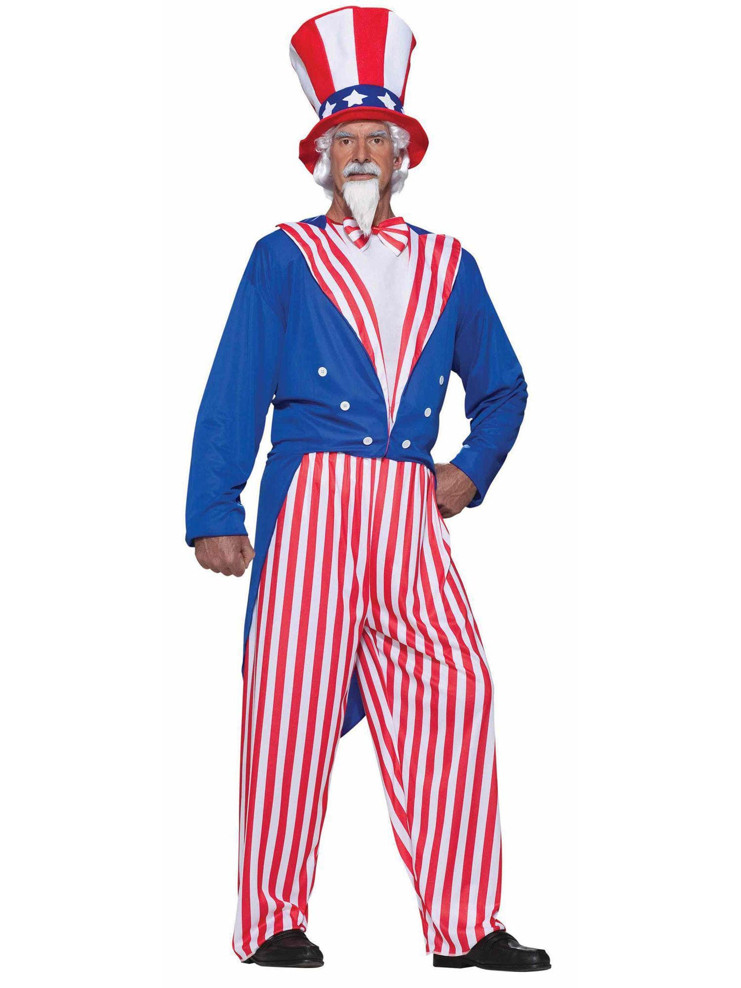 Uncle Sam Adult Costume - Plus