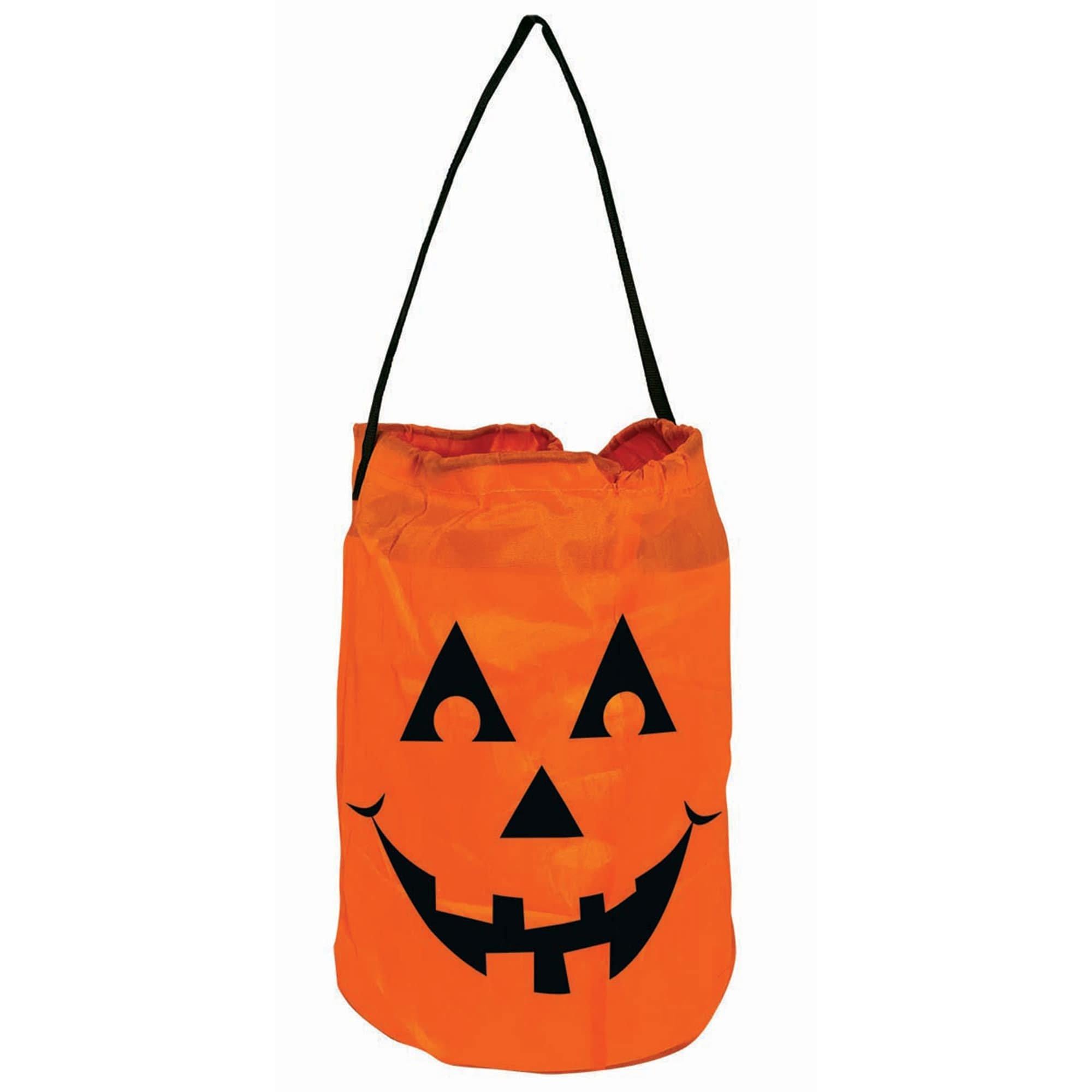 Nylon Pumpkin Candy Bag