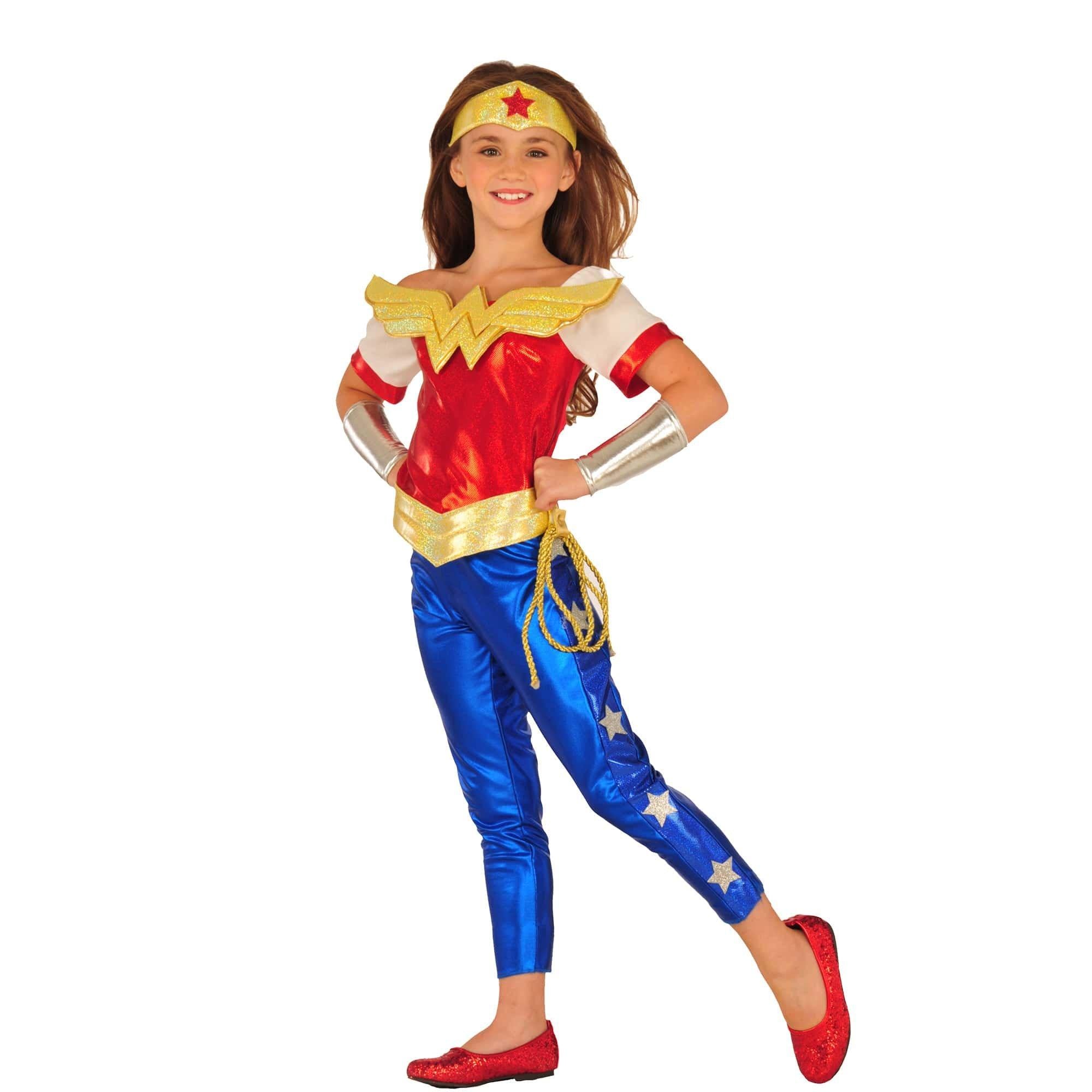 Girls' Wonder Woman Dress Up Set