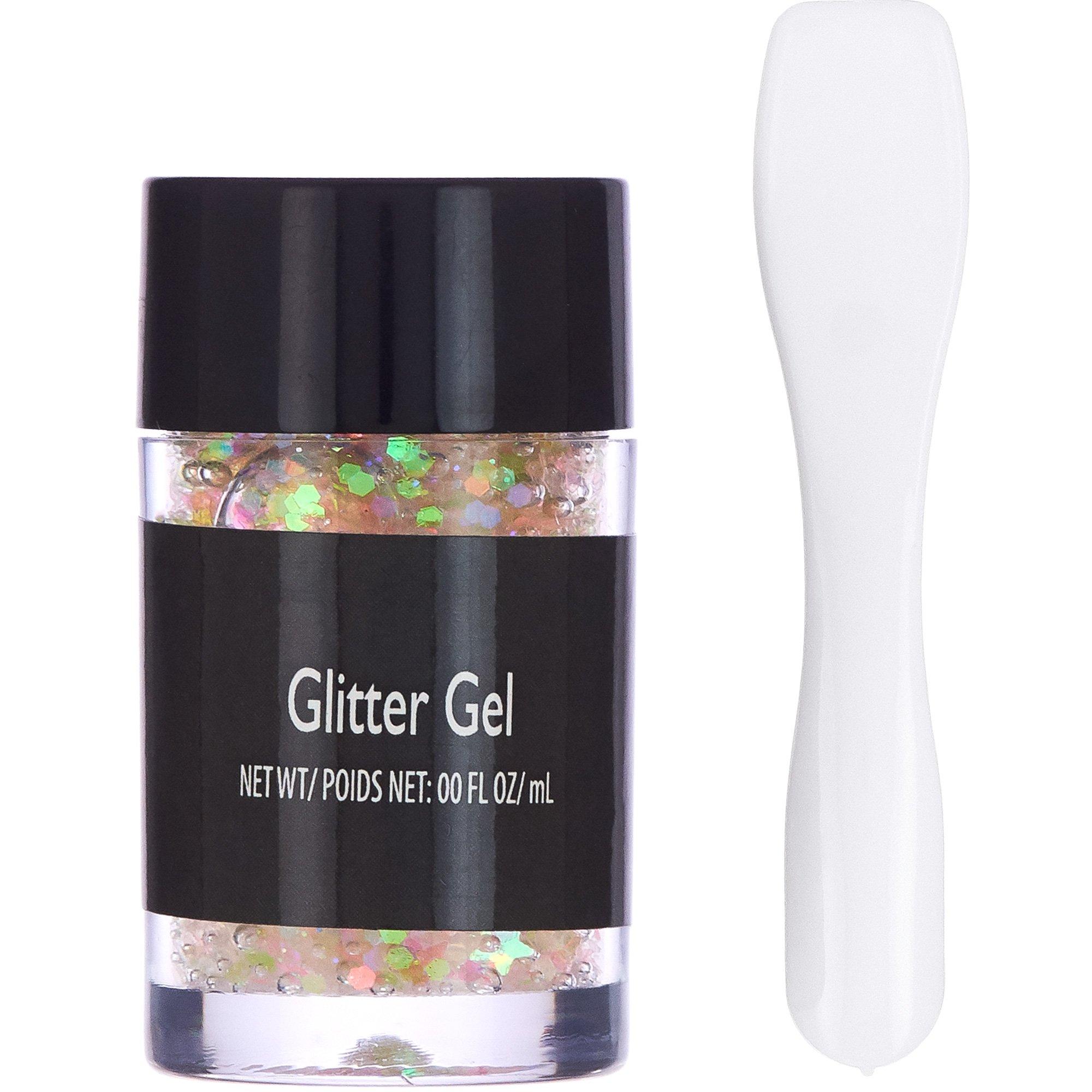 Iridescent Hexagon Glitter Gel, 0.17oz - Image 2