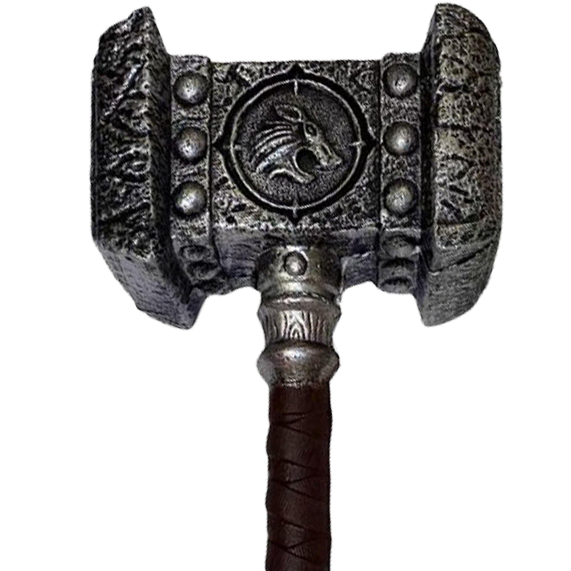 Orc Doomhammer Fantasy War Hammer, 21in - High-Density Foam Prop - Image 2