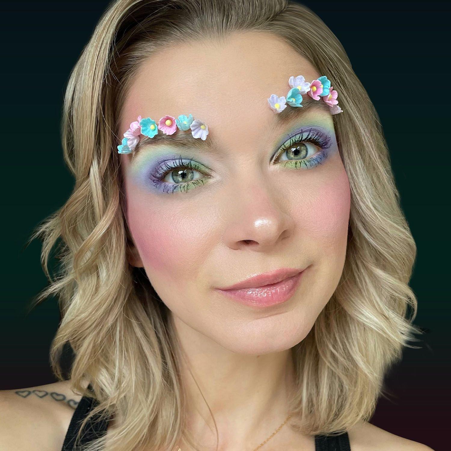 Natural Beauty Pastel Flower Makeup Set, 4pc - Image 2